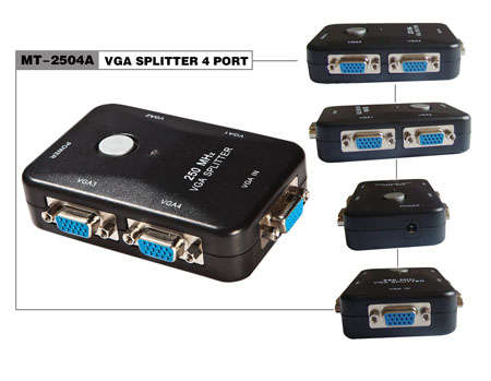 VGA 4 Port Splitter