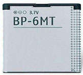 Nokia BP-6MT Replacement Battery :  6720 classic, E51, N81, N81 8GB, N82