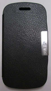 Samsung Galaxy S3 Mini Flip Case/ Pouch (Black)