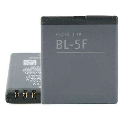 Nokia BL-5F Battery : X5-01, N78, N96, N95, N98, N83, N99, N93i, E65, 6210, 6210si, E65, 6290, 6710