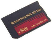 8GB Pro Duo Card