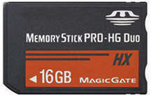 16GB Pro Duo Card