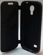 S4 Mini Flip Rubber Case (Black)