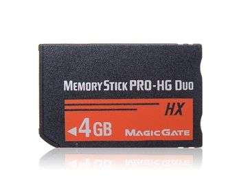 4GB Pro Duo Memory Card : PSP, Cameras, Mobile Phones