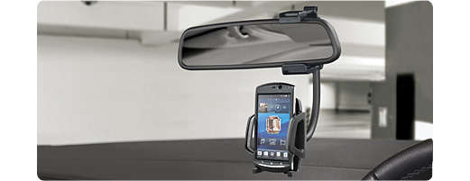 Capdase Rearview Mirror Cellphone Mount