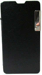 Sony Xperia Z1 Mini / Compact Flip Case (Black)