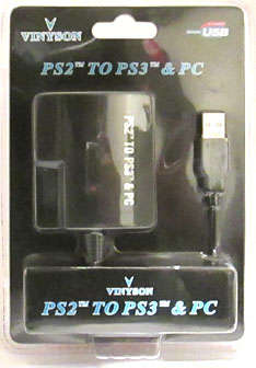 Playstation PS2 to PS3 & PC Controller Adapter