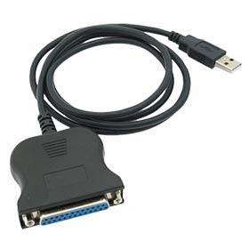 USB to Parallel Printer Cable 1.2m
