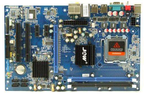 J&W 775 Socket Motherboard