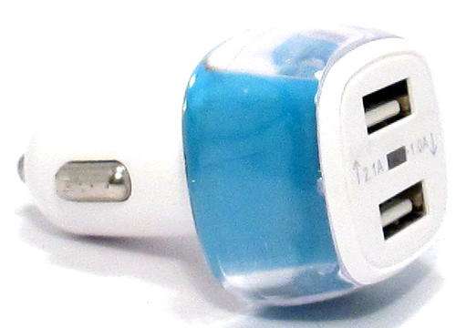 Dual Car Charger 1A, 2.1A