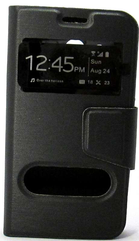 Samsung Galaxy Core 2   SM-G355 Flip Case (Black)