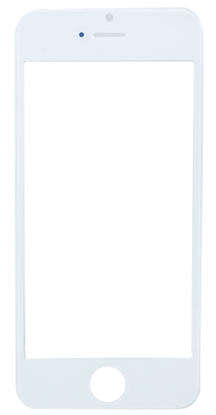 iPhone 5S Glass (White)