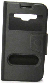 Samsung Galaxy Core Prime SM-G360 Flip Case (Black)