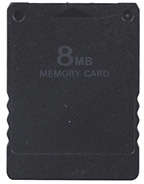 Playstation 2,  8MB Memory Card