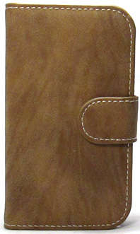 Samsung Galaxy J1 Leather Flip Case + FREE Screenguard