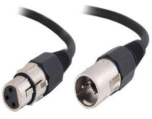 XLR Male to XLR Female, Microphone Cable (10m)