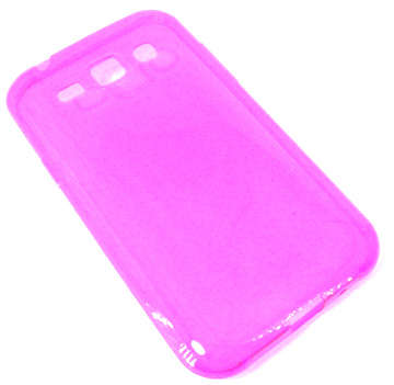 Samsung Galaxy J1 TPU Case (Pink)  + FREE Screenguard