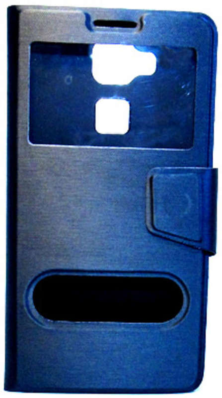 Huawei Ascend Mate 7 Flip Case (Black)   + FREE Sceenguard