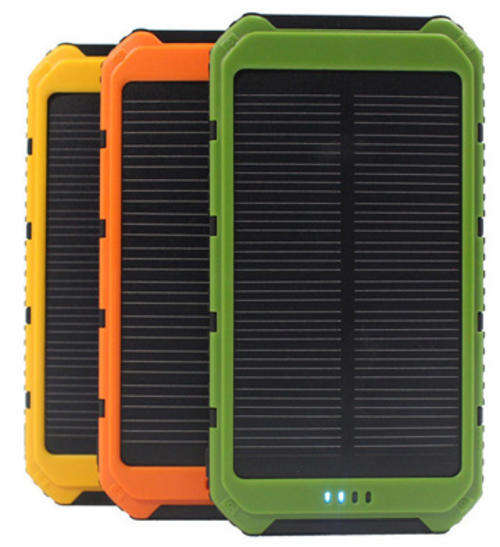 Solar PowerBank with LED Torch Light