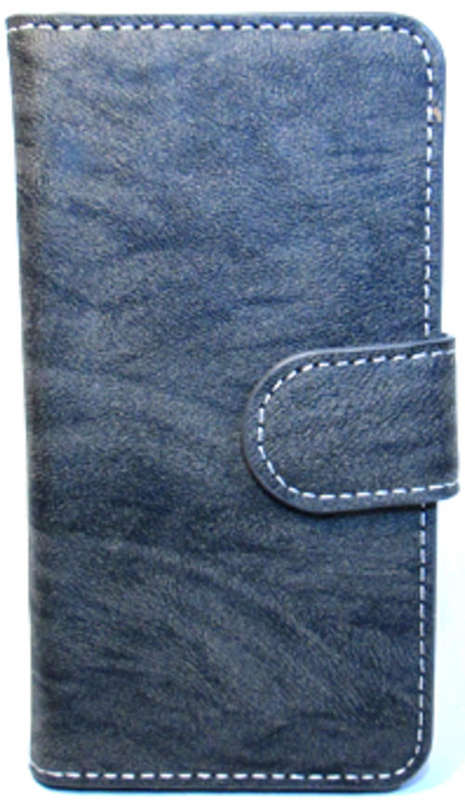 Samsung Galaxy A3 Leather Flip Case (Grey)