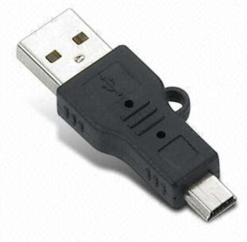 Mini USB to USB Male Adapter