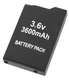 PSP 2000, 3000 Series Generic, Replacement Battery