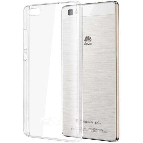 Huawei Ascend P8 Lite Ultra Thin TPU Silicon Case (Clear)  + FREE Screenguard