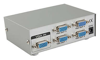 4 Port VGA Splitter