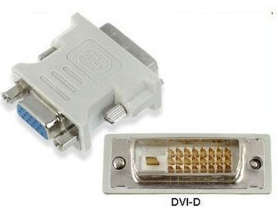DVI-D Male to VGA Female Adapter