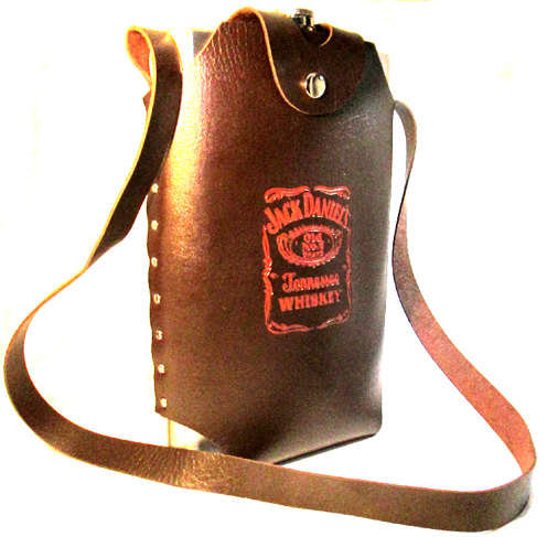 Jack Daniels Large Canteen Hip Flask, 64oz