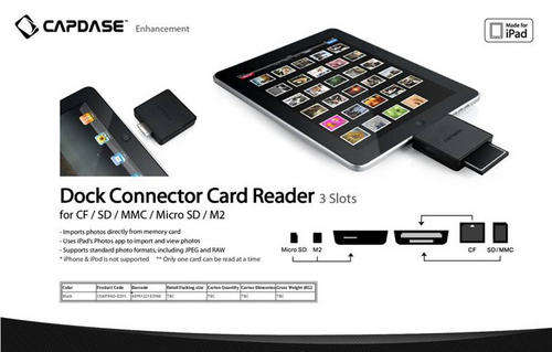 Capdase iPad Card Reader