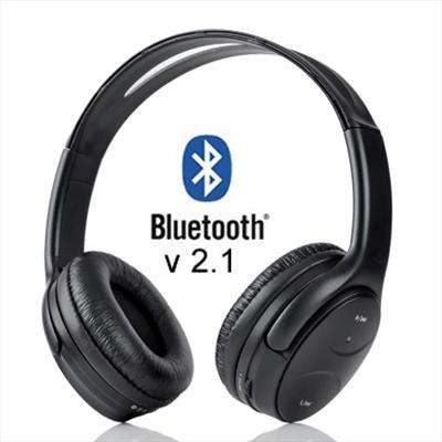 Bluetooth Headphones : Make Calls + PC + MP3 Feature