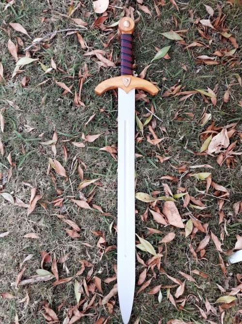 Wooden Medieval Knights/Viking Shield and Sword set