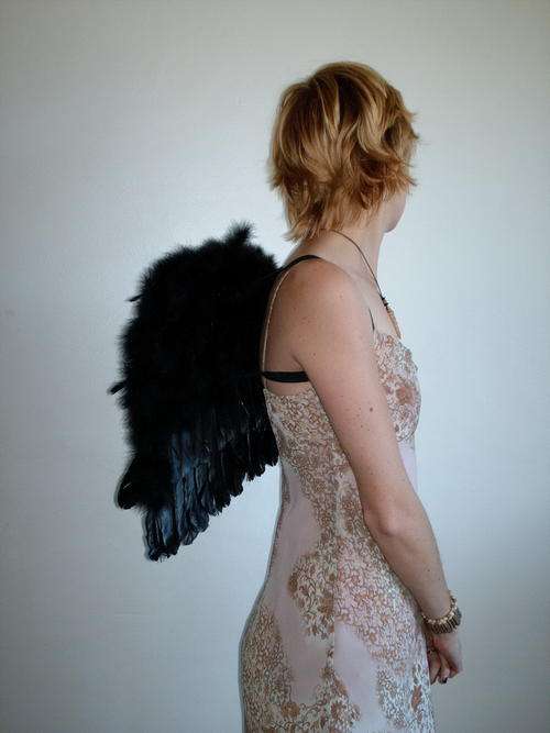 Black Angel Wings (Small)