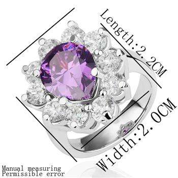 London's Best Seller Crystal Elements Ring *Imported (Size 8)
