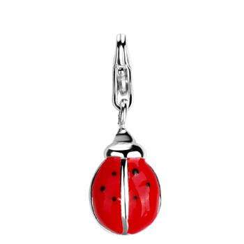 Designer's Silver Ladybug Charm*imported