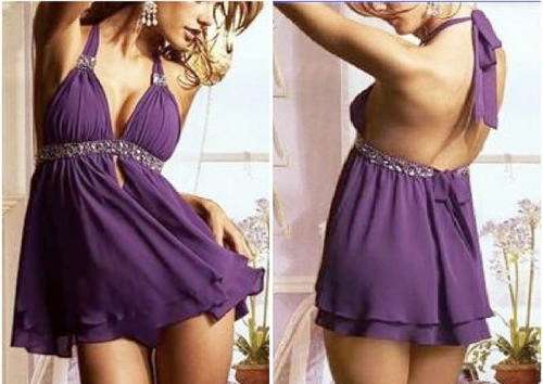 Hot Desire Sexy Lingerie in Purple