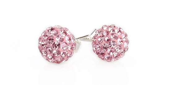Designer's Celebrities Style Crystal Ball Earrings *imported