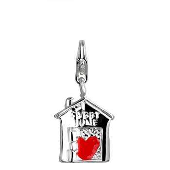 Designer's Silver Sweet Home Charm*imported