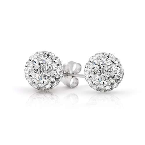 Designer's Celebrities Style Crystal Ball Earrings *imported