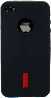 TPU Case for Apple iPhone 4G-Black