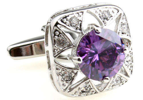 Return of the King Purple Luxury Cufflinks