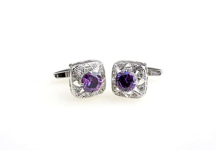 Return of the King Purple Luxury Cufflinks