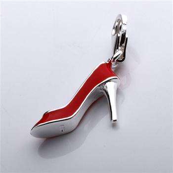 Tomas Sabo Silver Ladies Red Shoe Charm*imported
