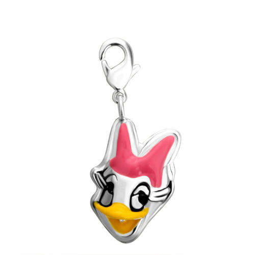 Designer's Silver Daisy Duck Charm*imported