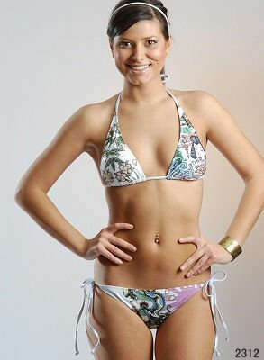 Hardy's Funky Bikini/Swimwear (Size 34)