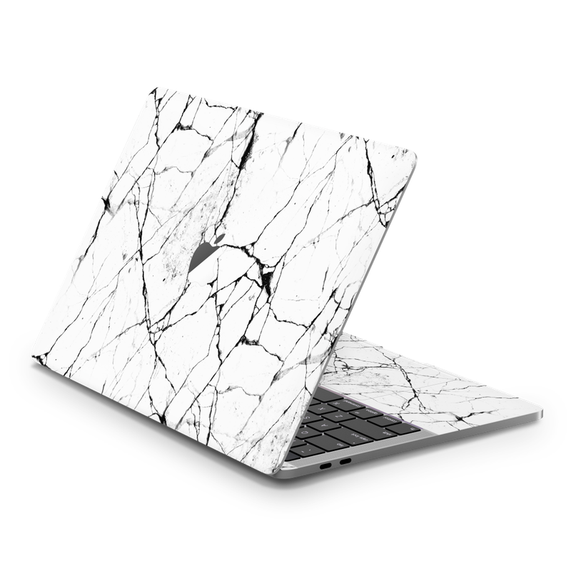 Skins SA Apple MacBook Air 13` M1 (2020-2022) (A2337) - Marble White Skin