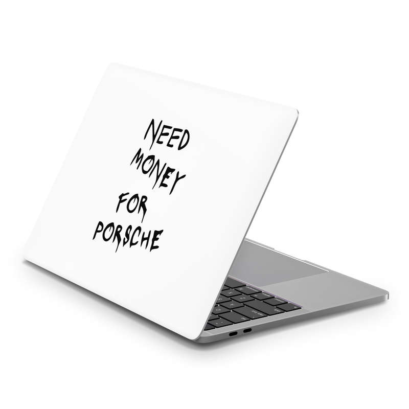 Skins SA Apple MacBook Air 13` M1 (2020-2022) (A2337) - Need Money For Porsche W+B Skin
