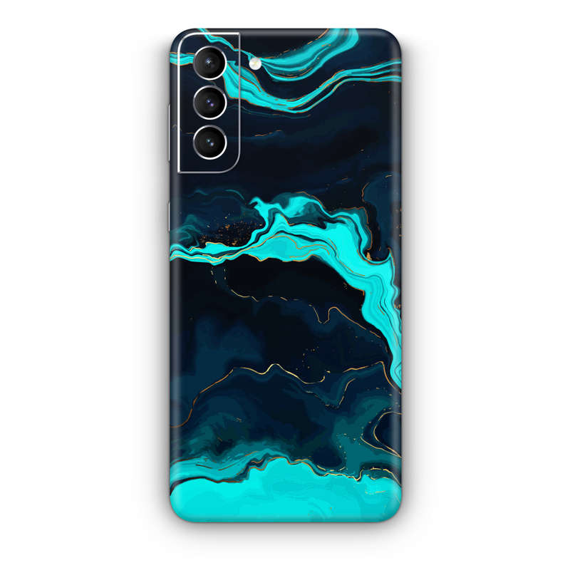 Skins SA Samsung S22 Plus Skin - Swirl Indigo