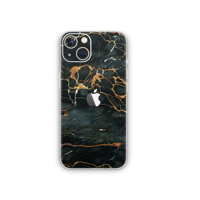 Skins SA Apple iPhone 13 Pro Max Skin - Marble Black & Gold